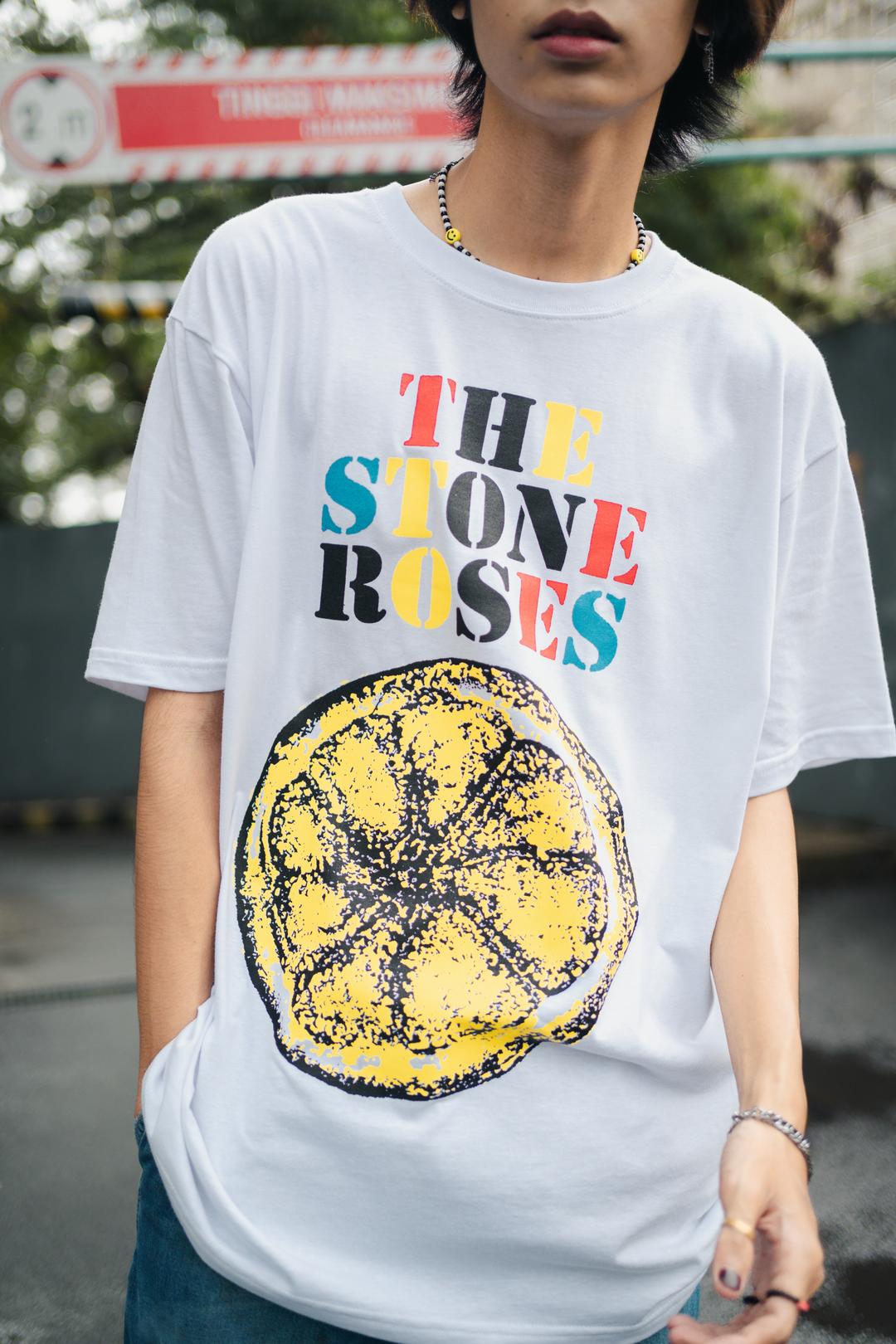 Tshirt Badkids Store "The Stone Roses" White