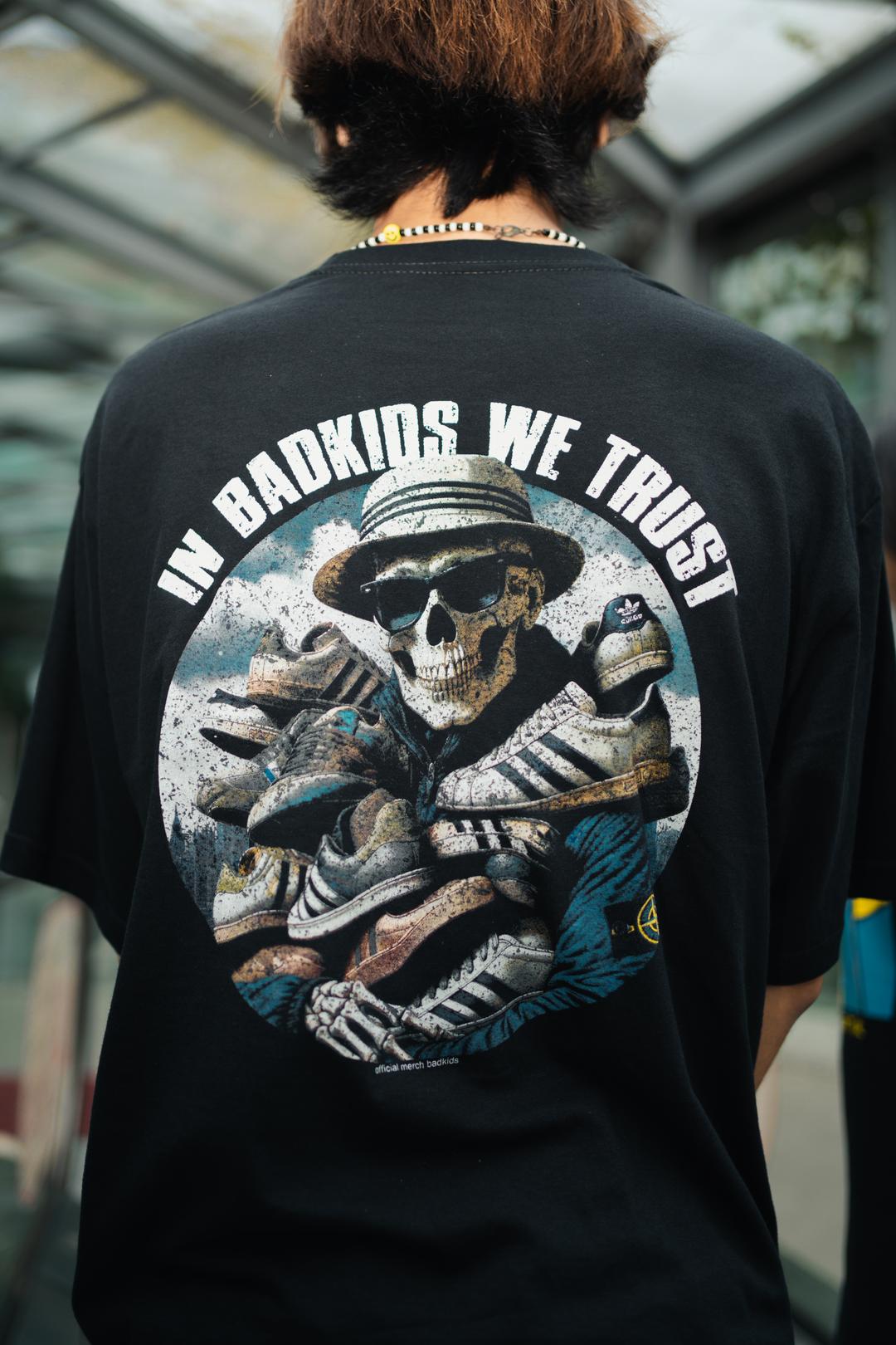 Tshirt Badkids Store Skull Casual Edition