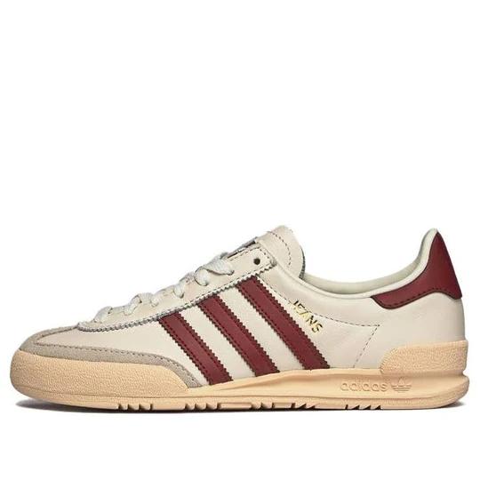 Adidas Jeans White Red Burgundy