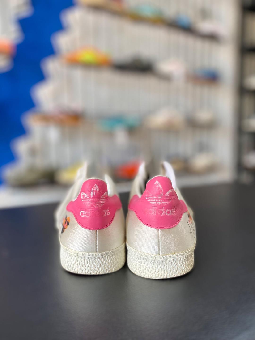 Gazelle ii white leather 39 1/3