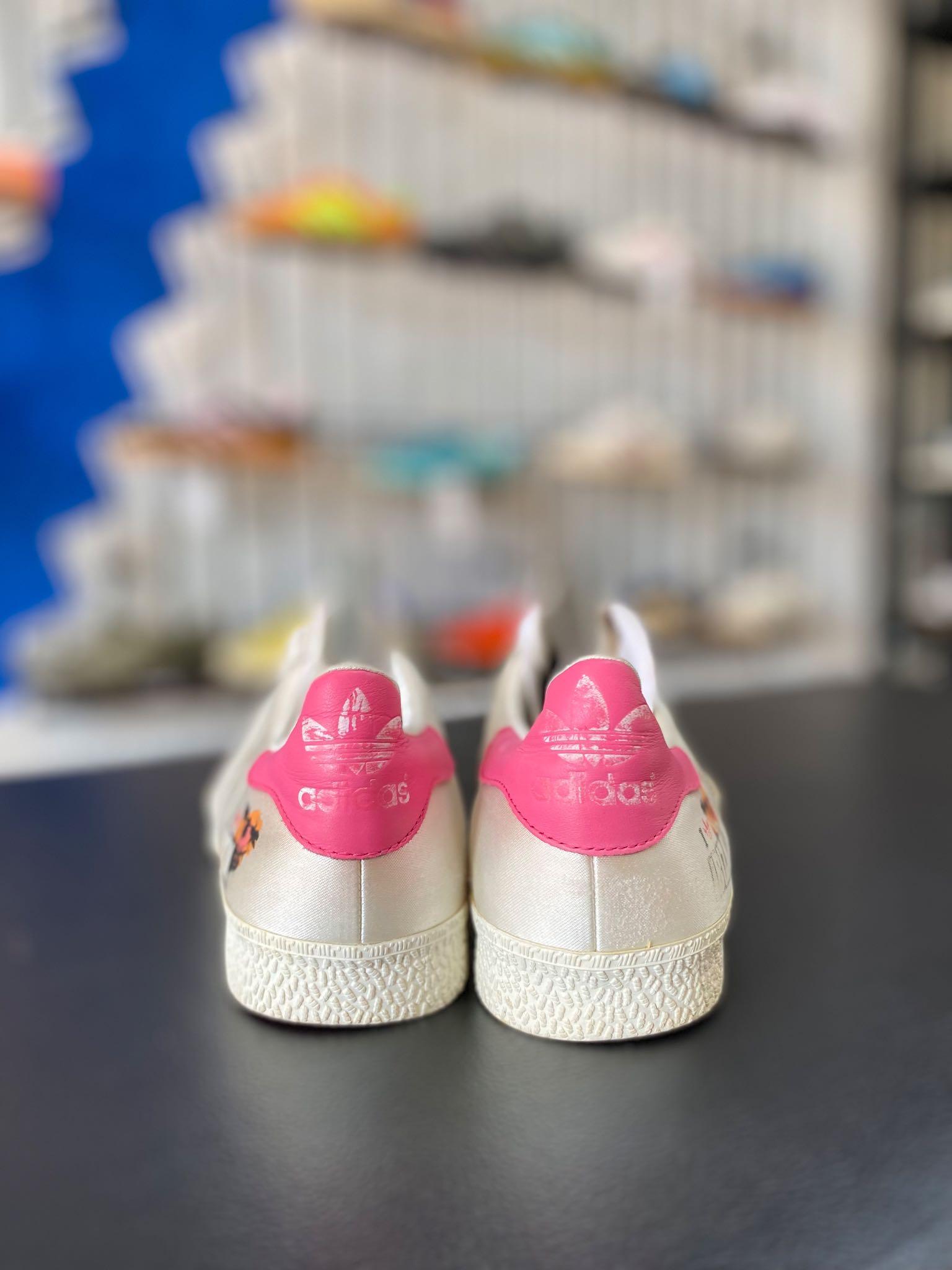 Gazelle ii white leather 39 1/3