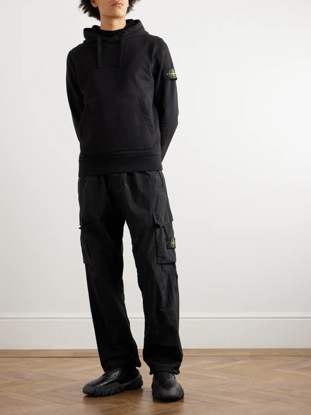 Hoodie Stone Island Black