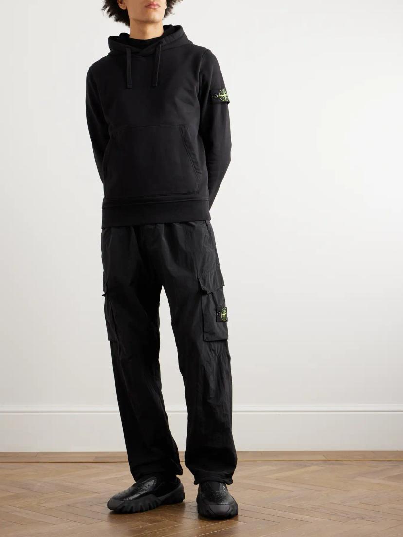 Hoodie Stone Island Black