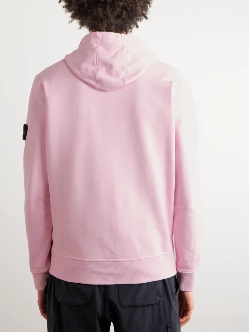 Hoodie Stone Island Pink 