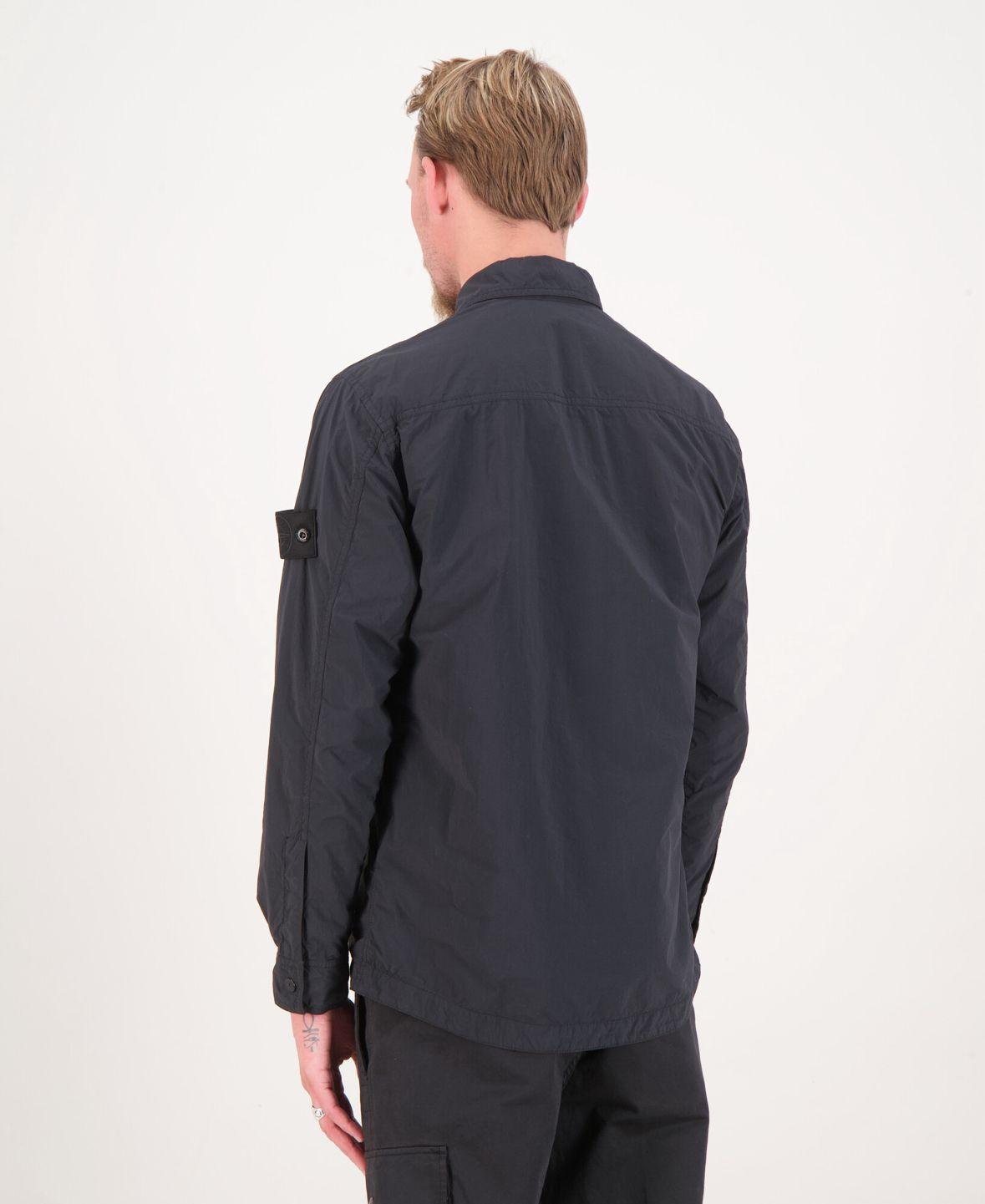 Stone Island Overshirt Ghost Piece Black