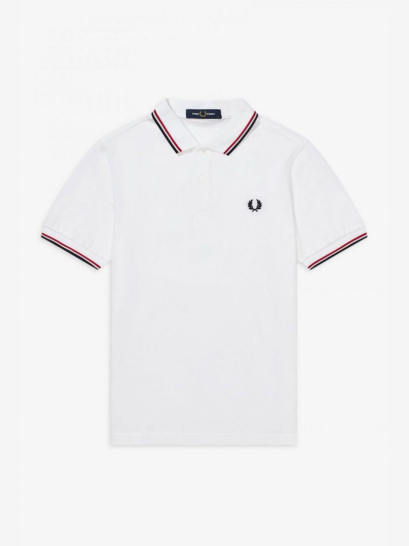 Fred Perry Polo White
