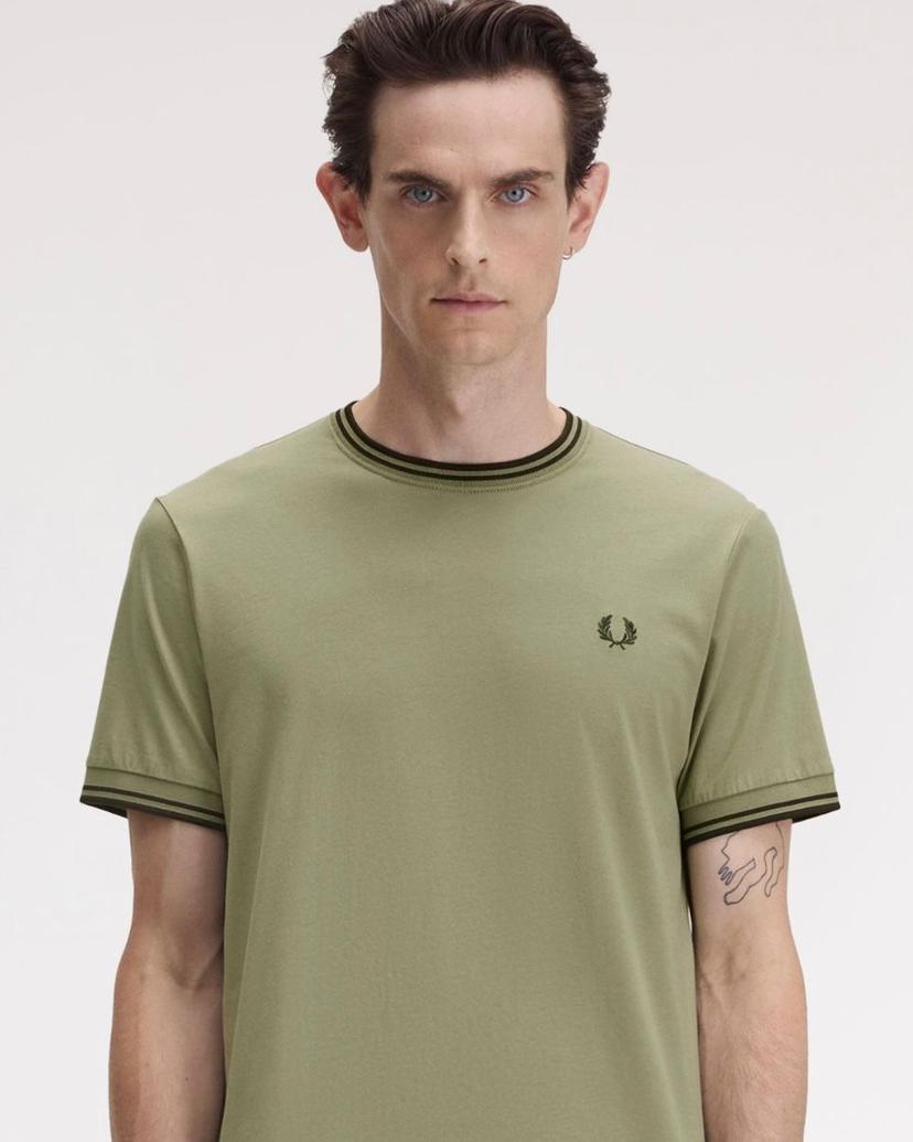 FP Tshirt Ringer Tee Green Military