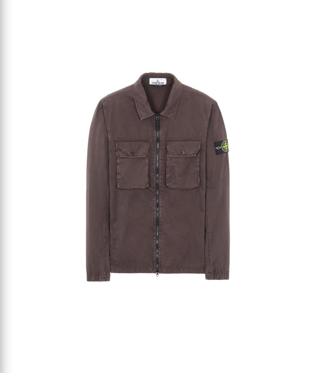 Stone Island Overshirt Brown