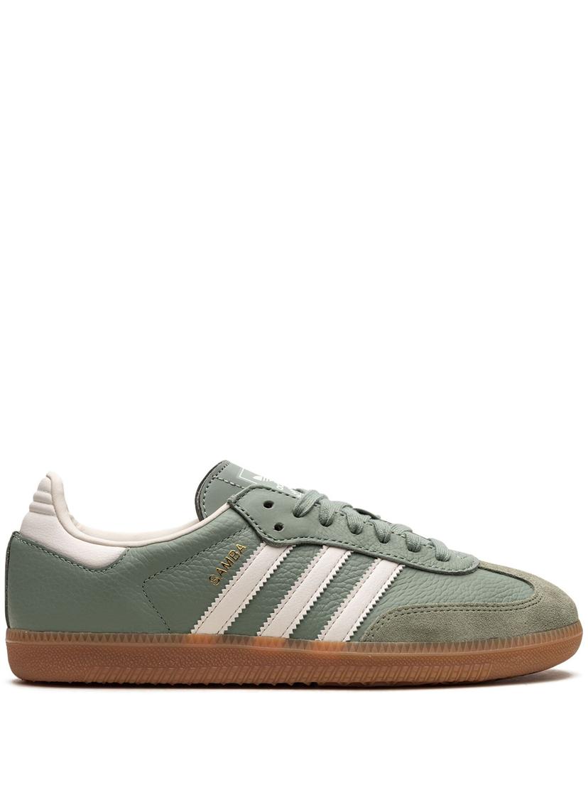 Adidas Samba OG Shoes 'Silver Green'