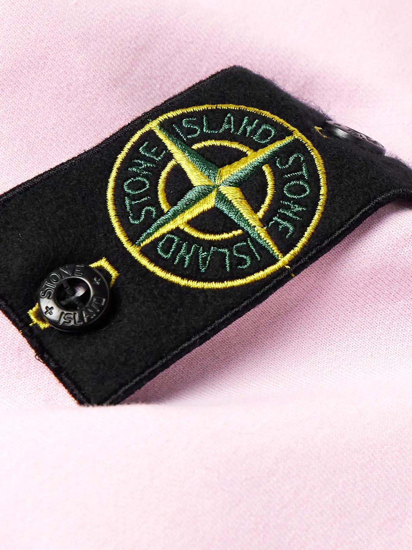 Hoodie Stone Island Pink 