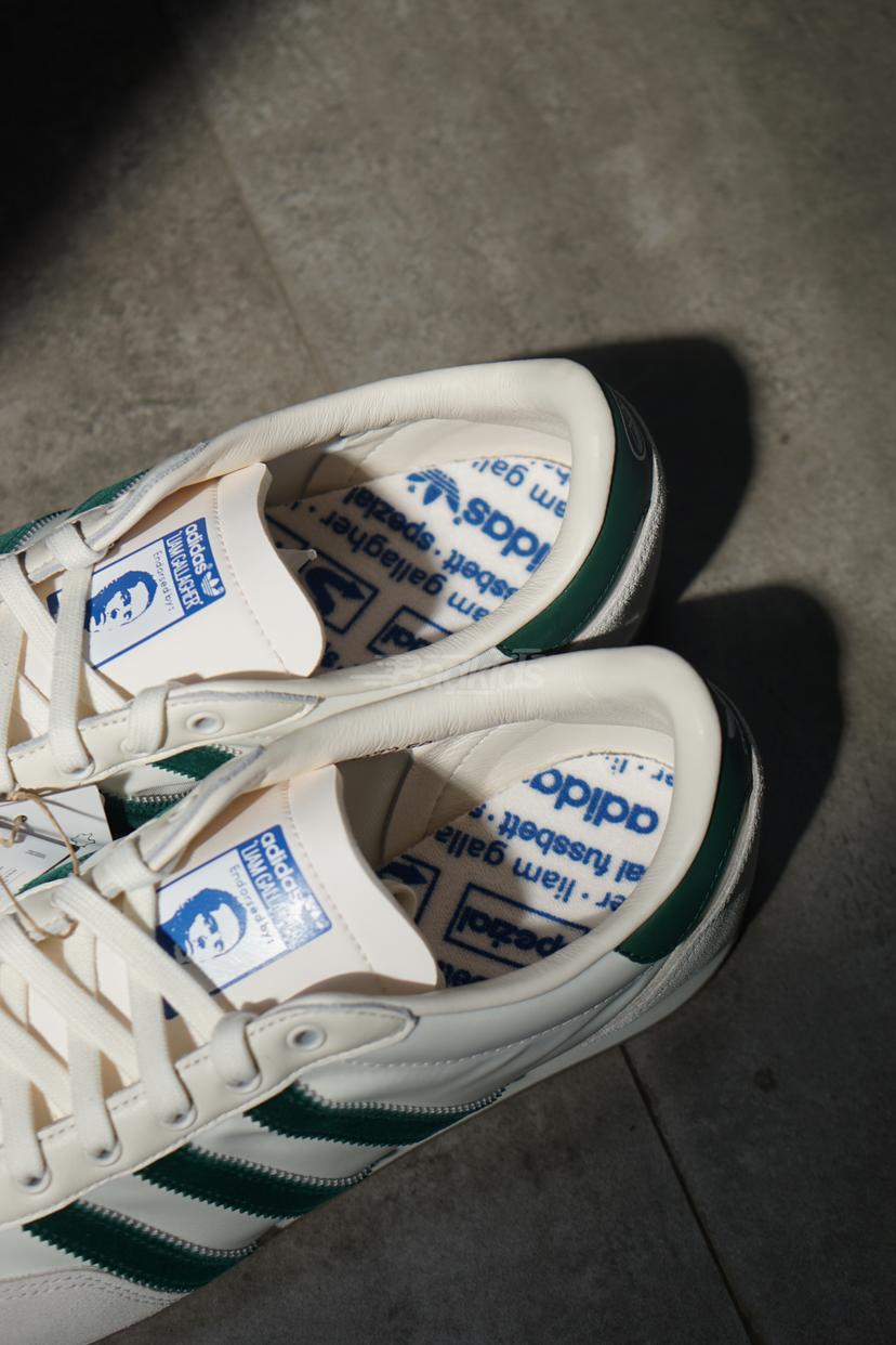 Adidas x Liam Gallagher Spezial LG II Cream White Collegiate Green