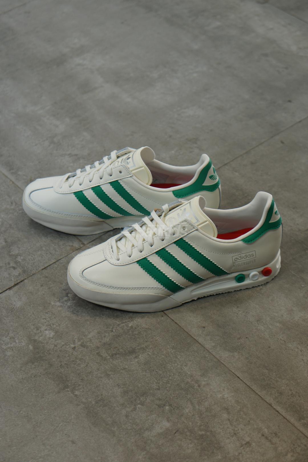 Adidas Kegler Super White list Green