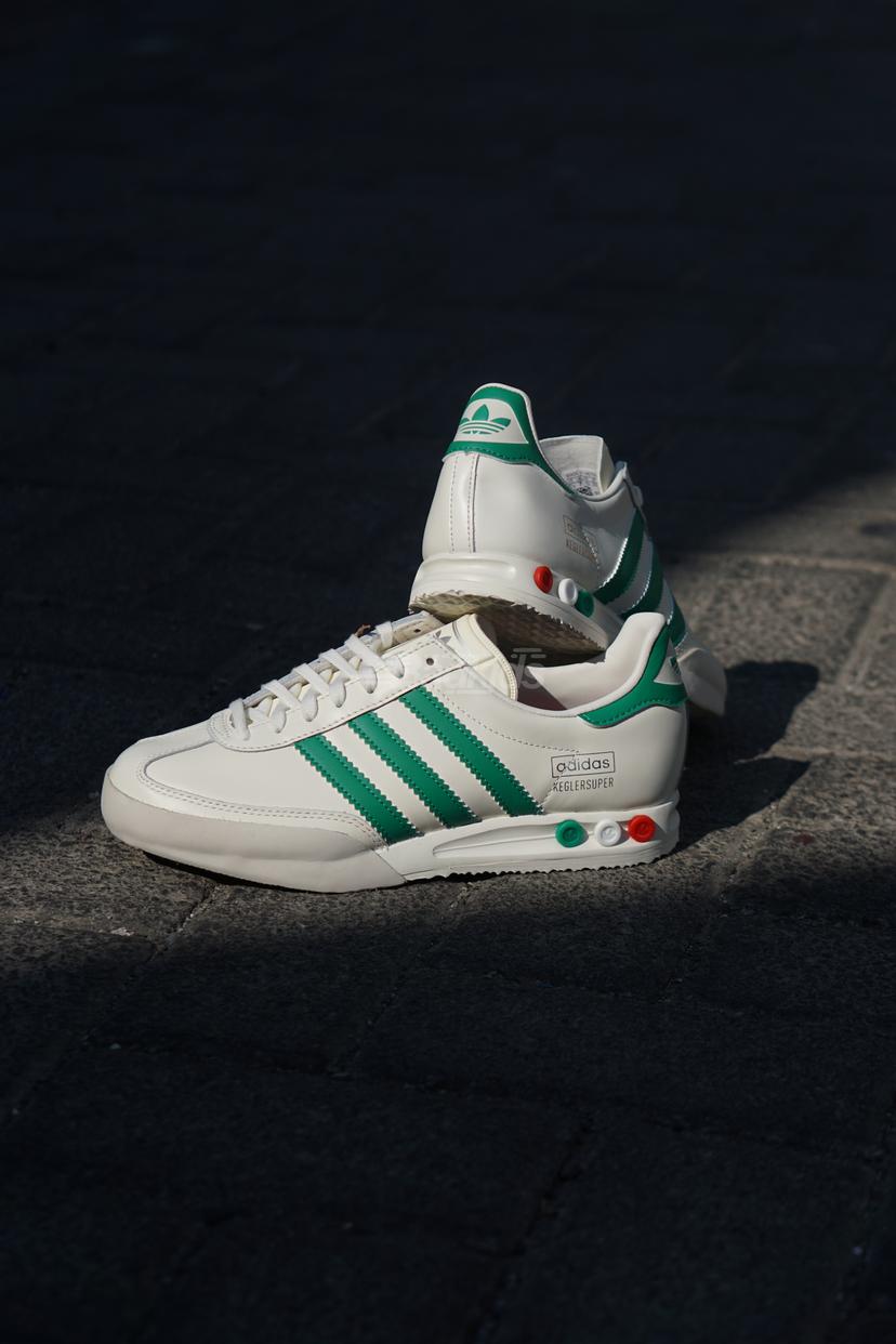 Adidas Kegler Super White list Green