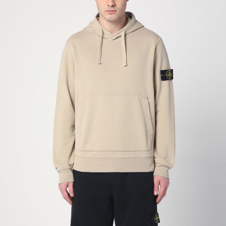 Stone Island Hoodie Beige