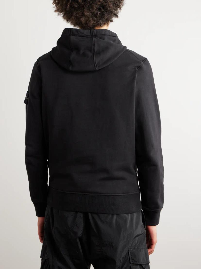 Hoodie Stone Island Black