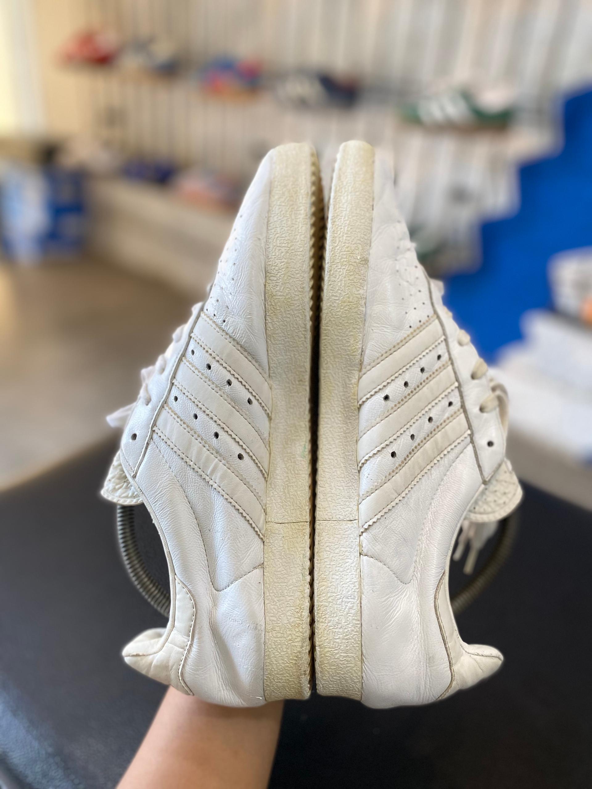adidas 350 full white