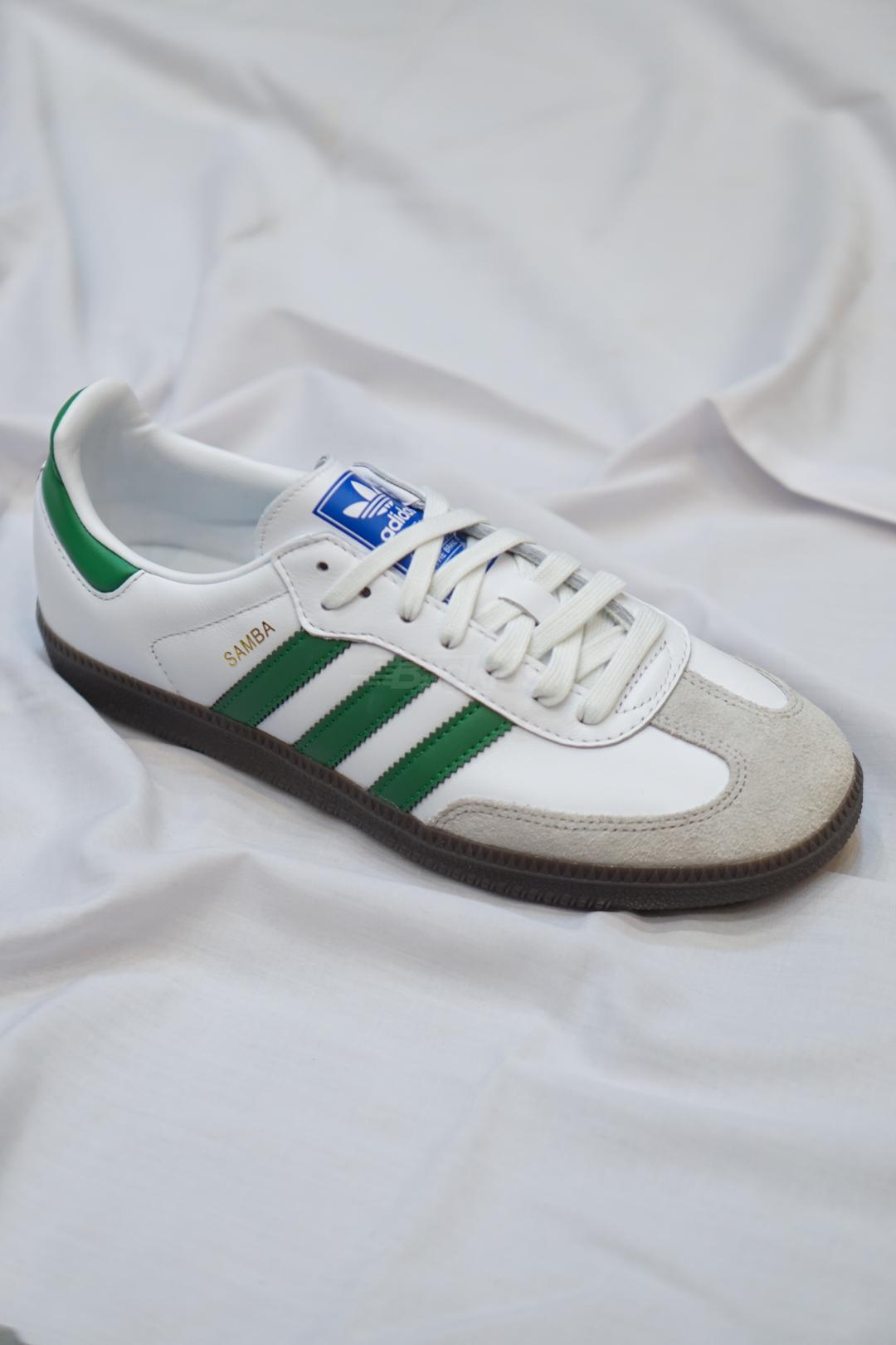 Adidas Samba OG White List Green