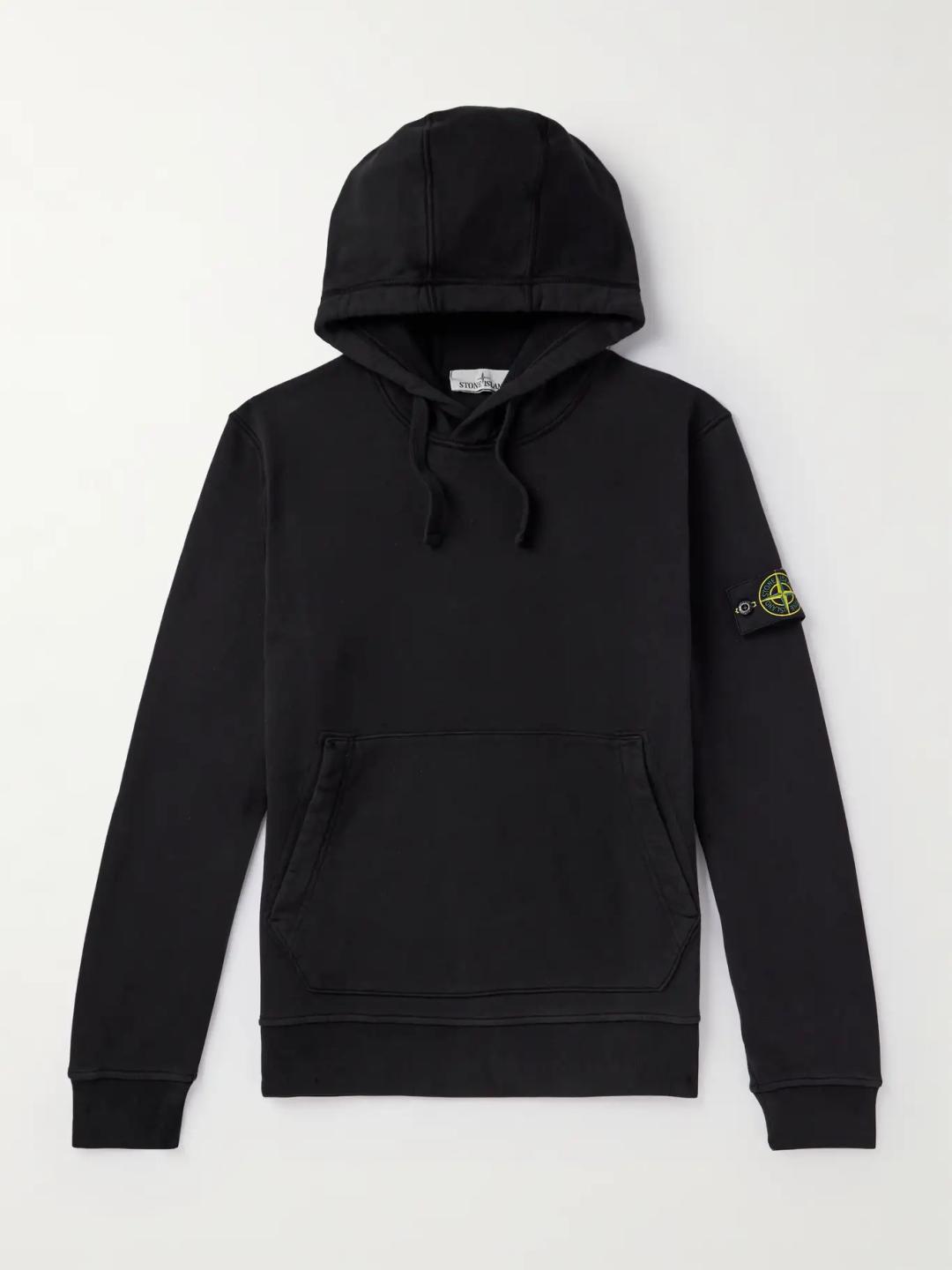 Hoodie Stone Island Black