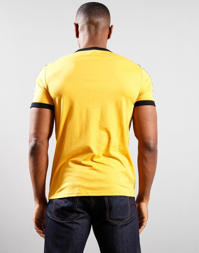 Fred Perry Ringer Taped Yellow