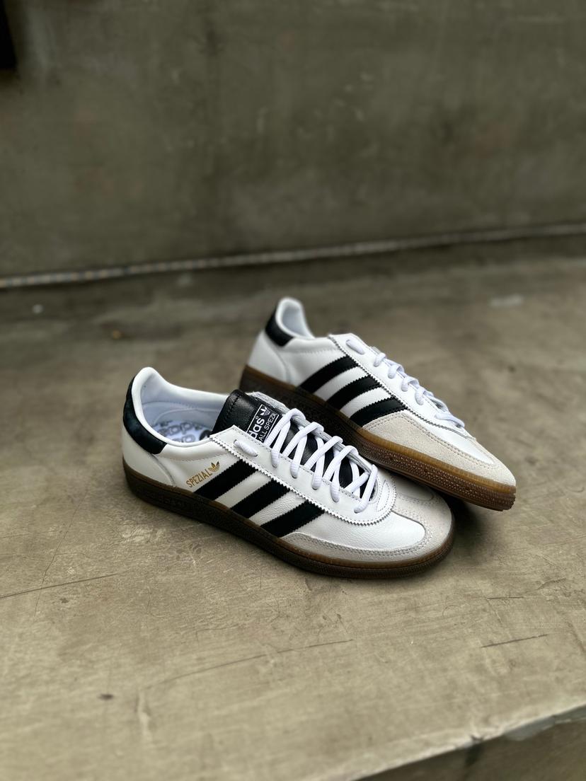Adidas Spezial White Leather List Black