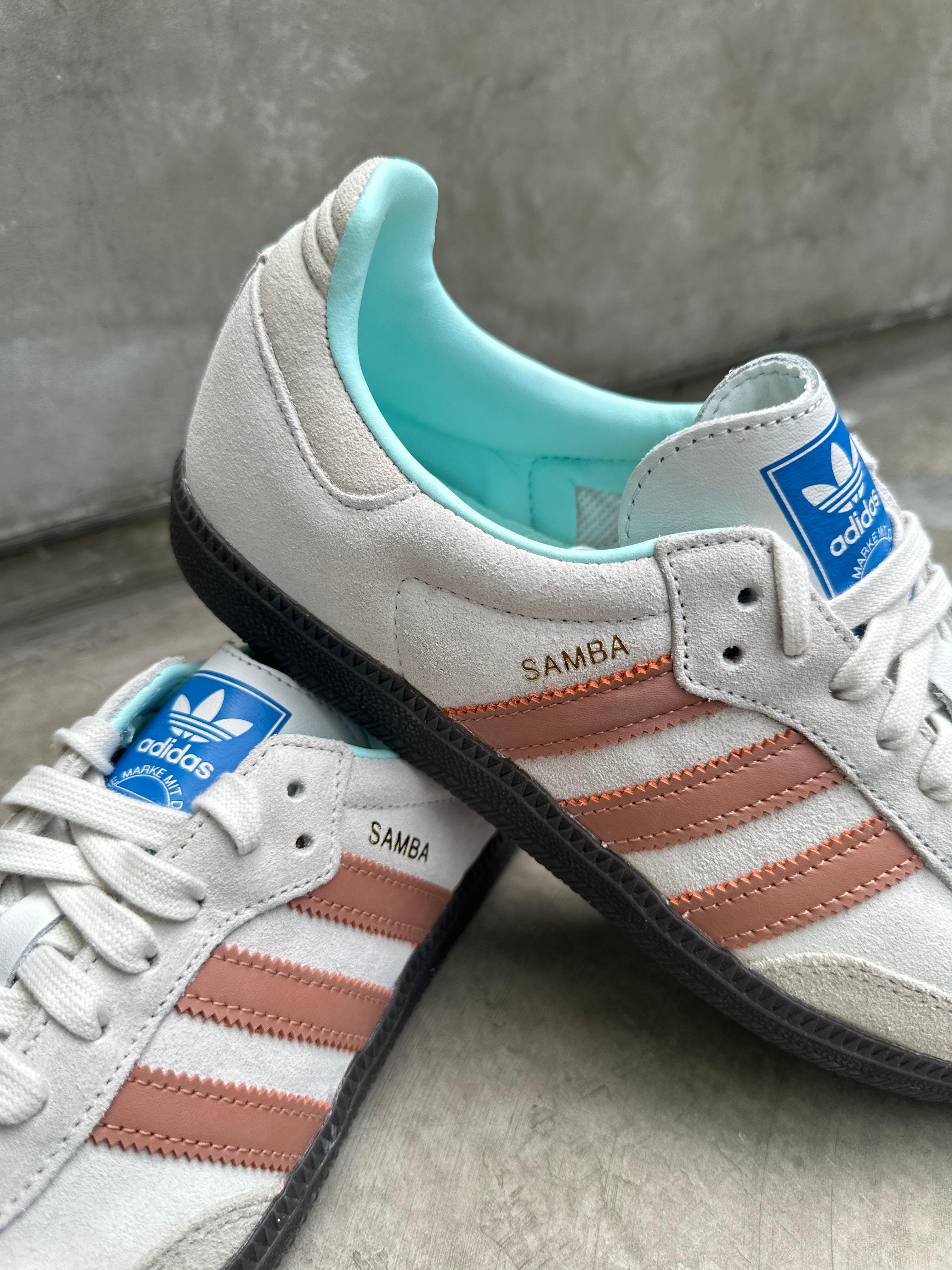 Adidas Samba OG Crystal White Clay Strata