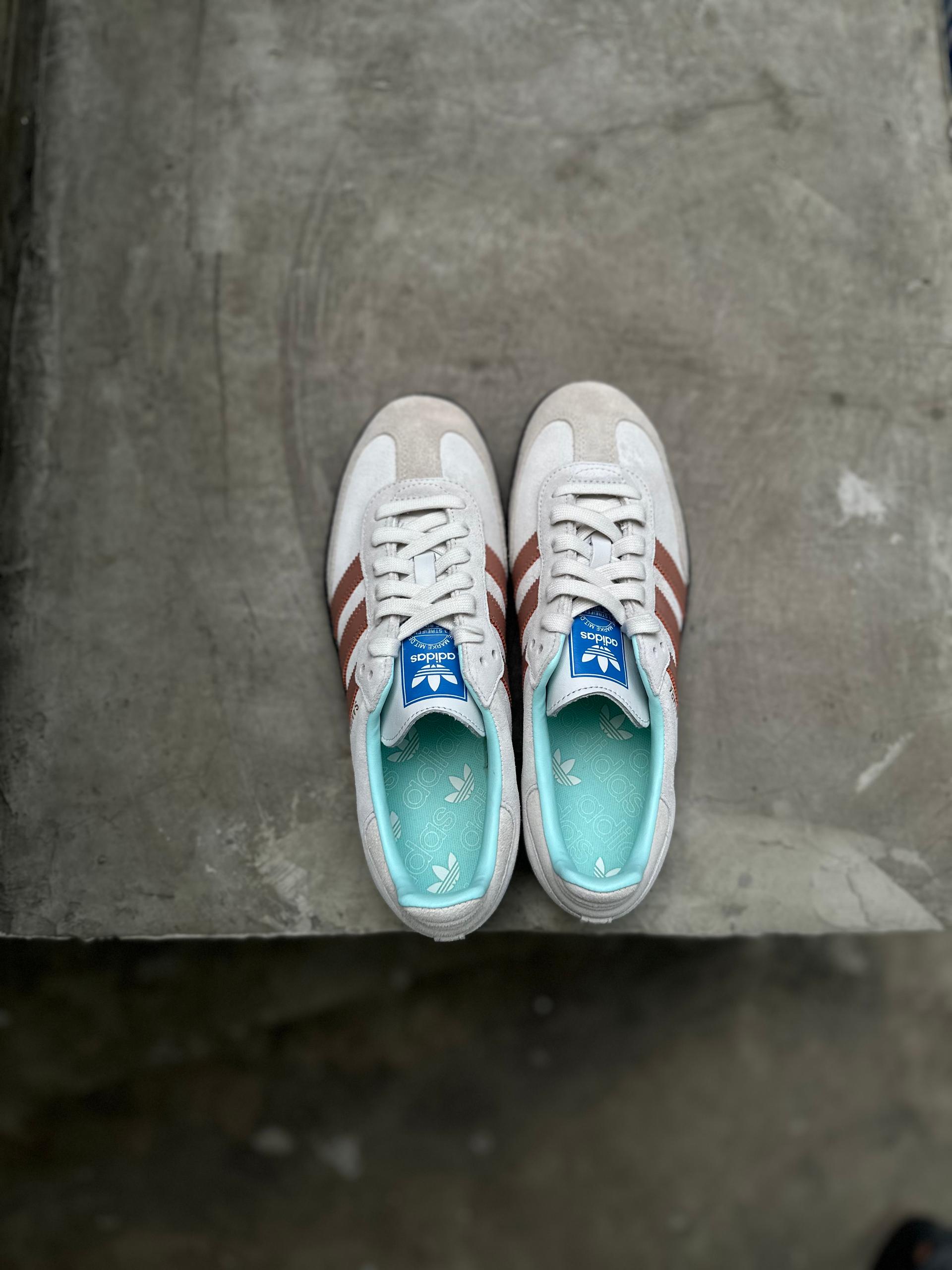 Adidas Samba OG Crystal White Clay Strata