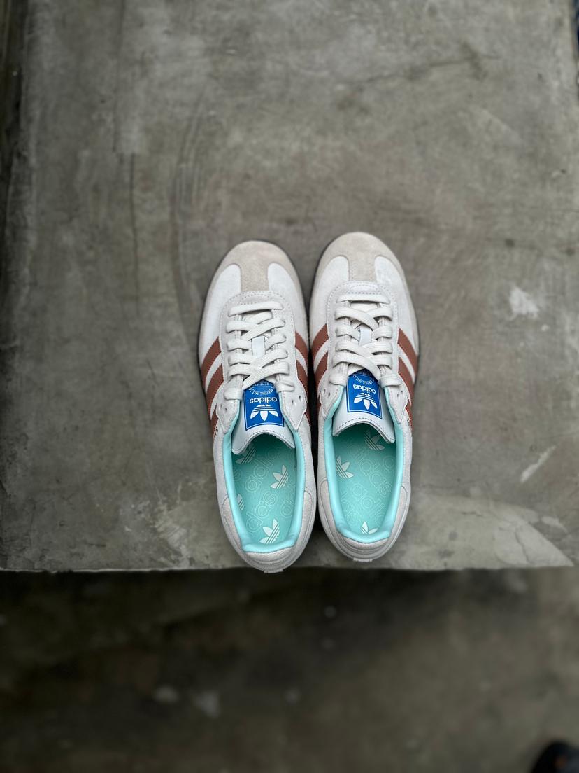 Adidas Samba OG Crystal White Clay Strata