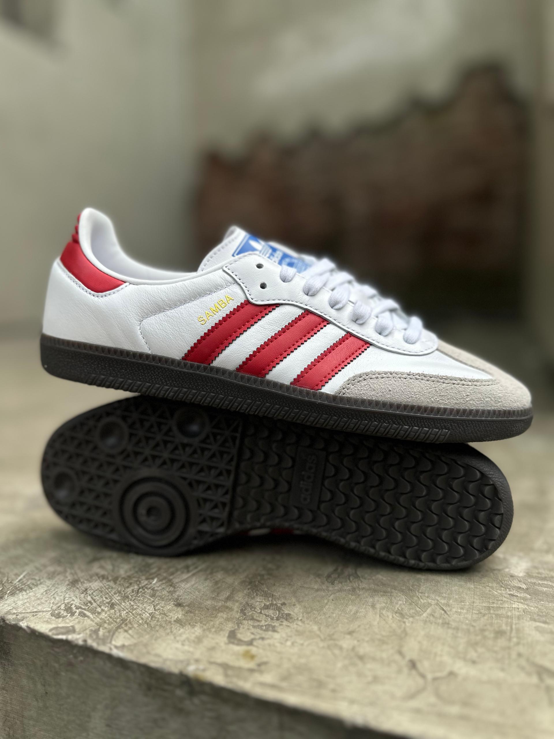 Samba OG White List Red