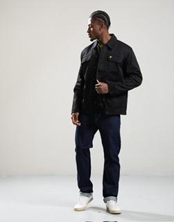 Lyle Scoot Multi Pocket Overshirt Black
