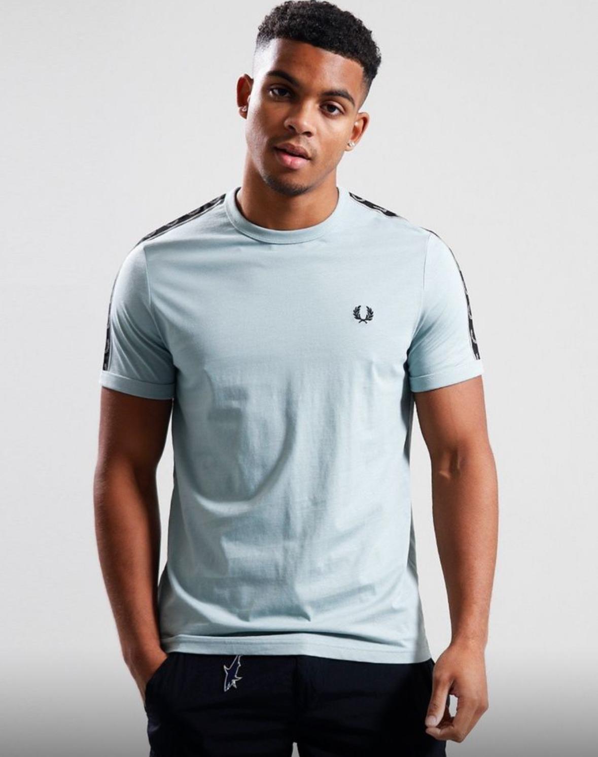 FP Taped Tshirt Ice Blue