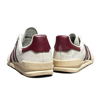 Adidas Jeans White Red Burgundy