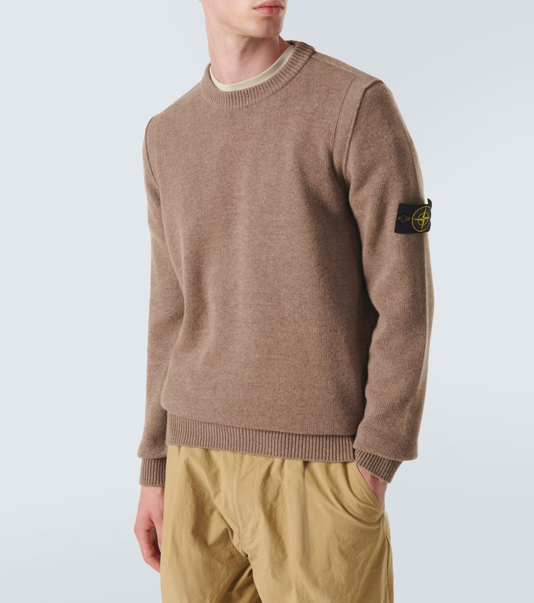 Crewneck Stone Island Brown 