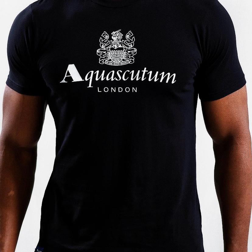 Aquascutum Tshirt Black