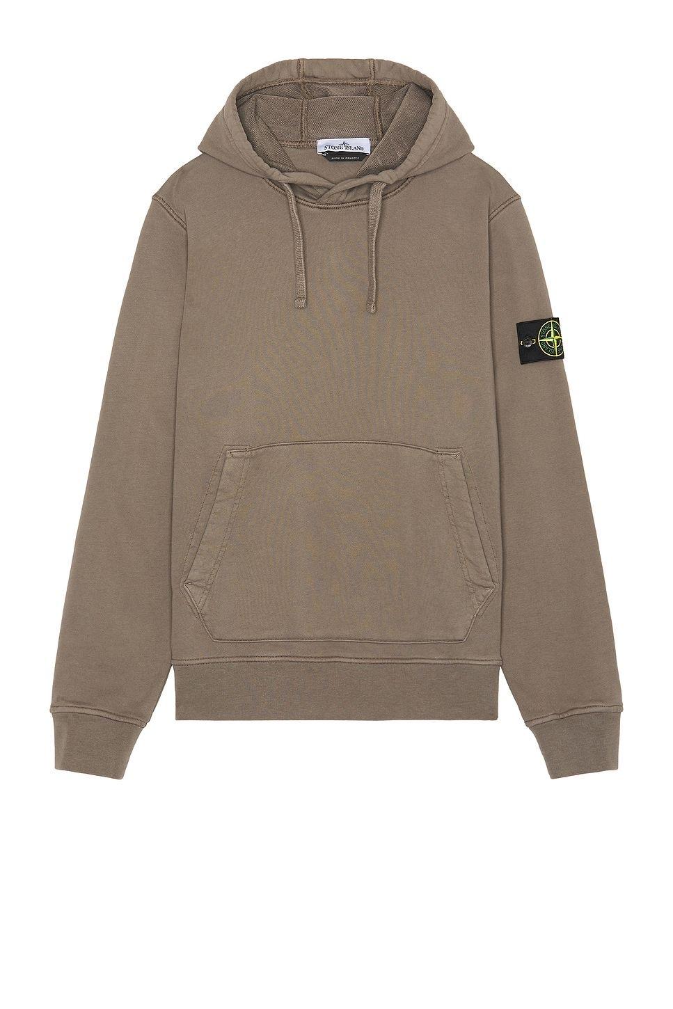 Hoodie Stone Island Brown