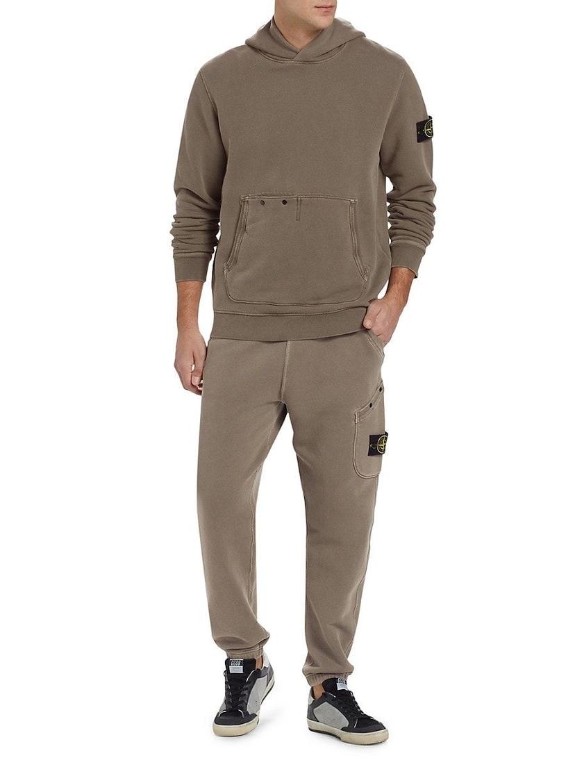 Hoodie Stone Island Brown