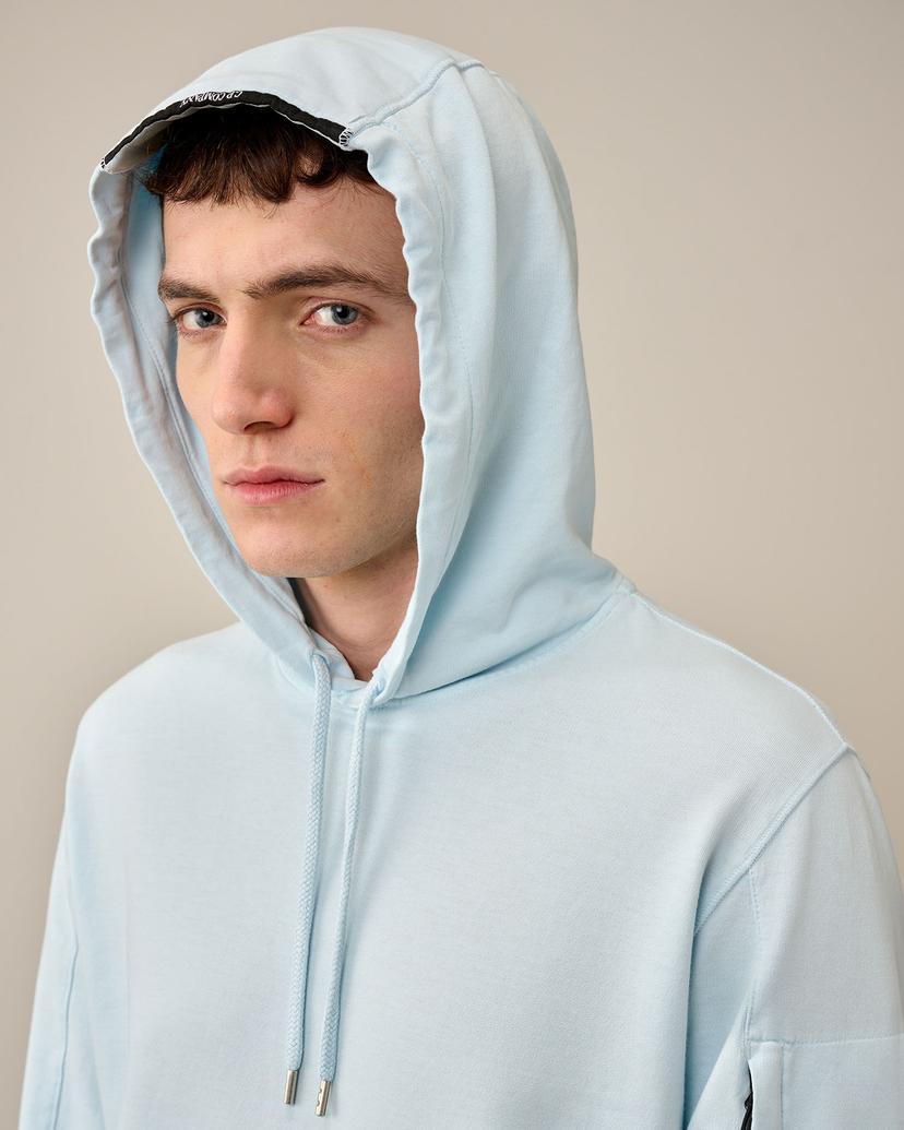 Light Fleece Hoodie Starlight Blue