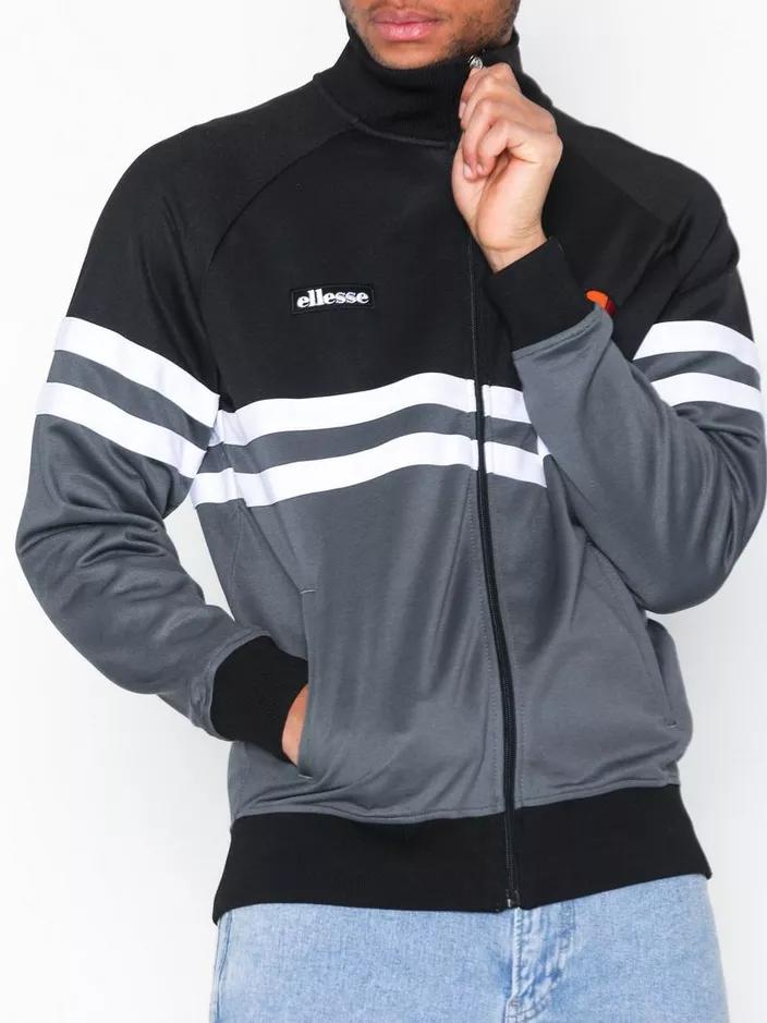 Rimini Track Top Black Grey