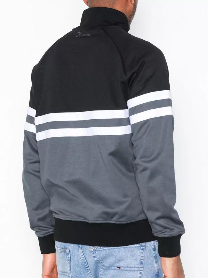 Rimini Track Top Black Grey