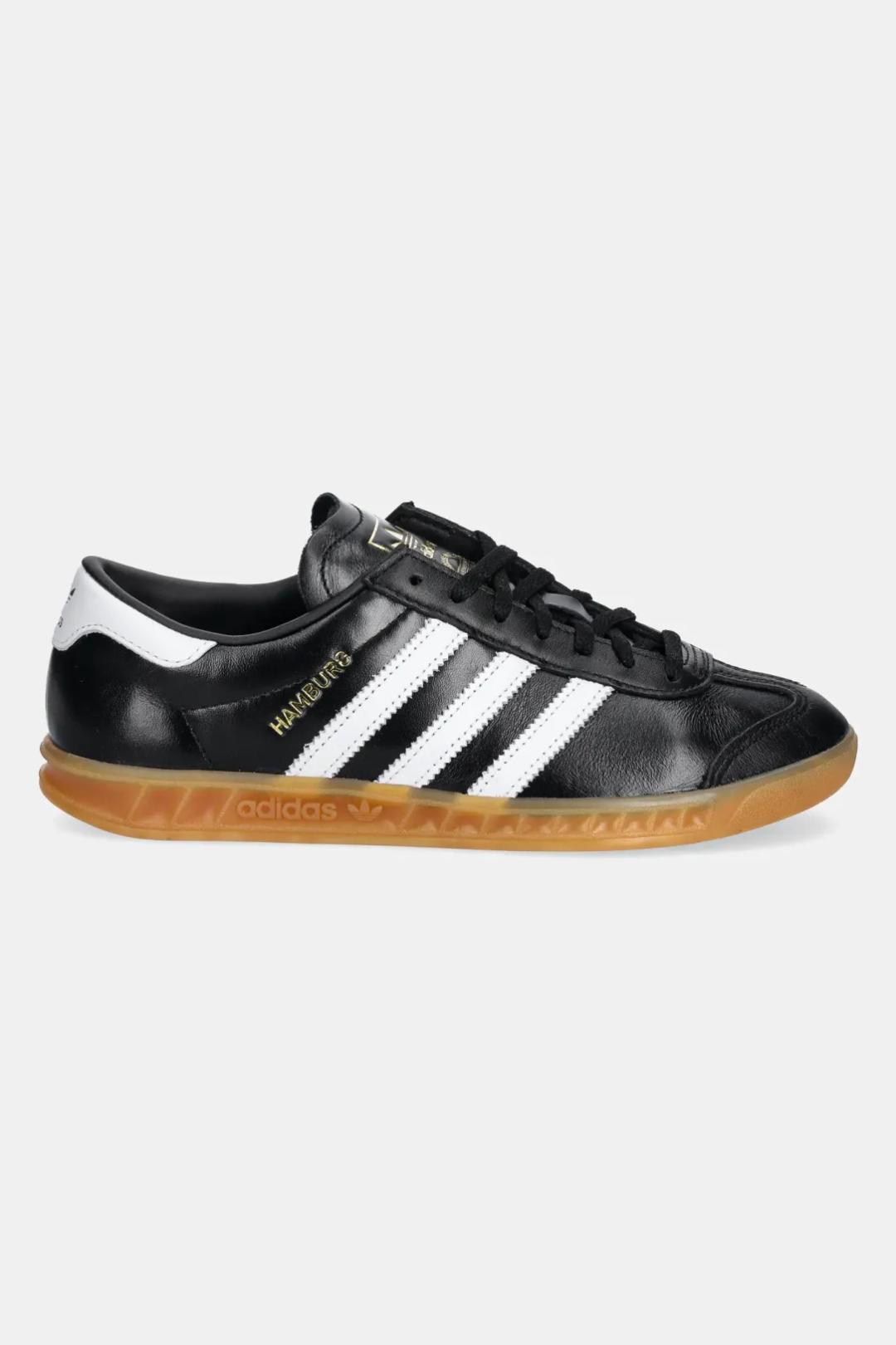 Hamburg City Ceries Black White Leather