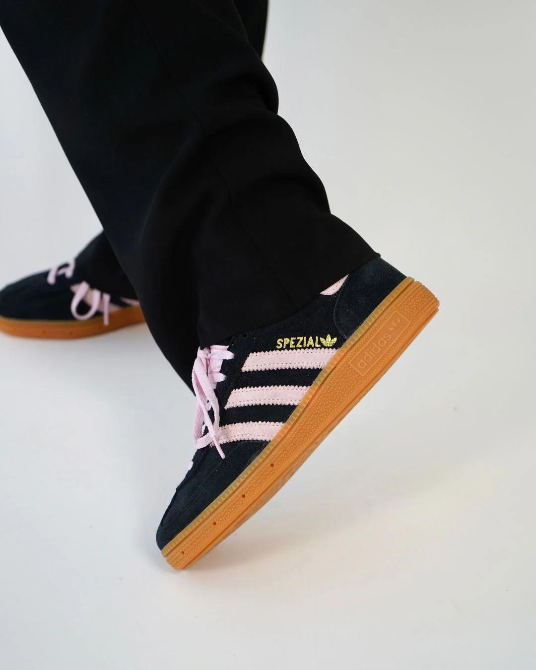 adidas Handball Spezial W Black Clear Pink Gum