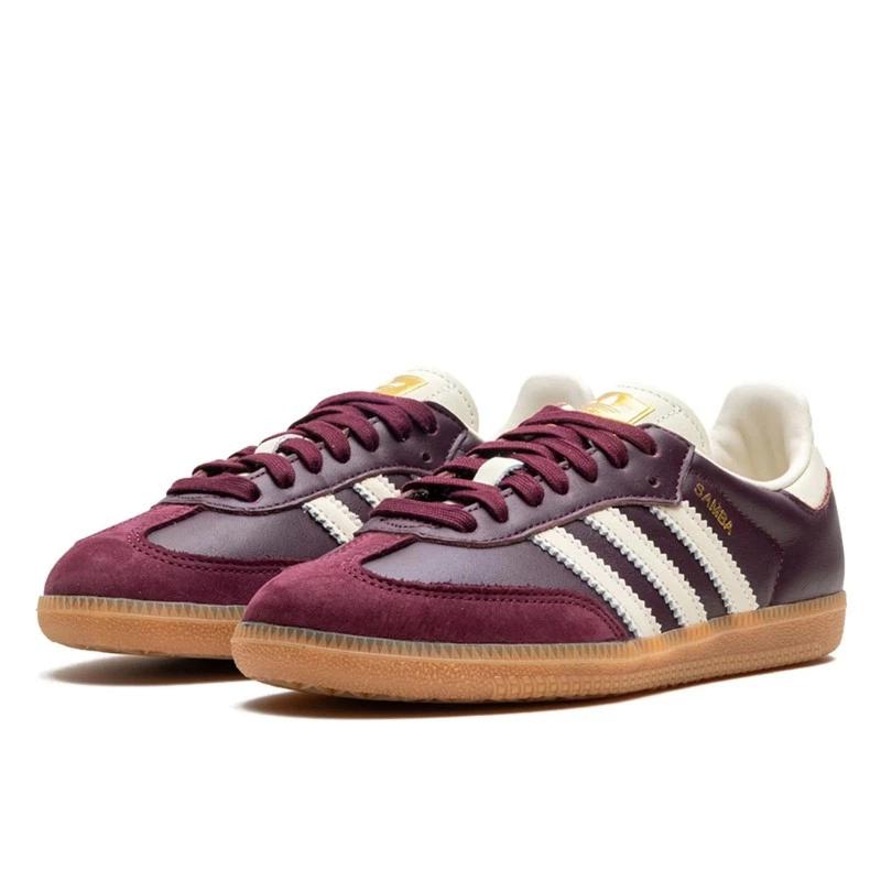 Samba Og Maroon Gold Metalic