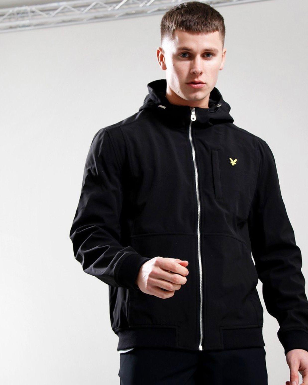 Lyle Scoot Soft Shell Jacket Black