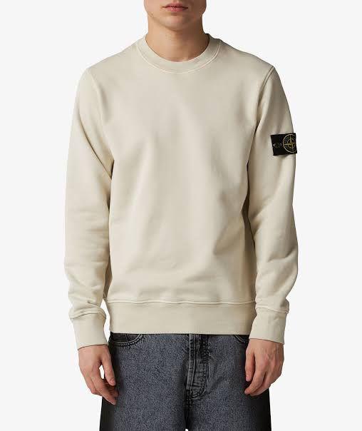 Crewneck Stone Island Sabbia/Cream