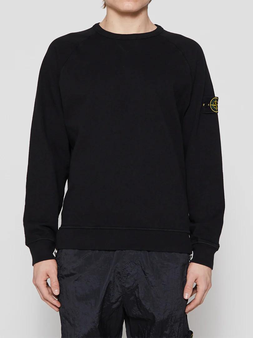 crewneck black stone island