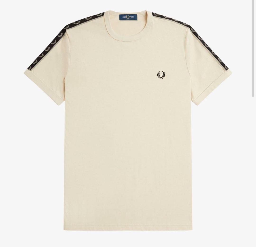 Fred Perry Taped Cream