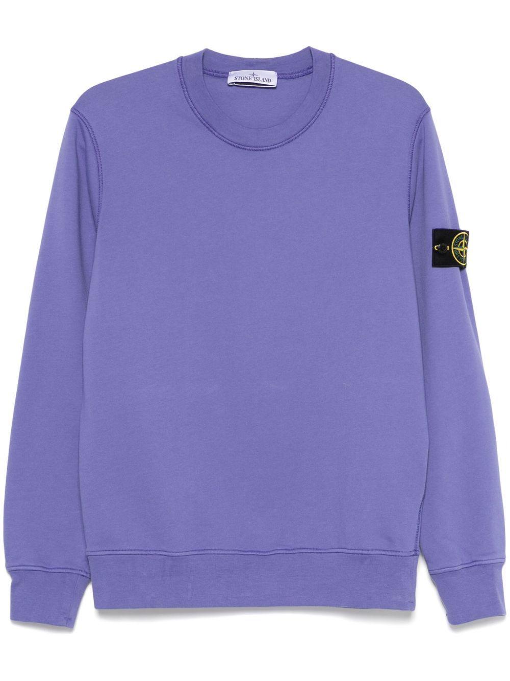 Crewneck Stone Island Purple Lavanda