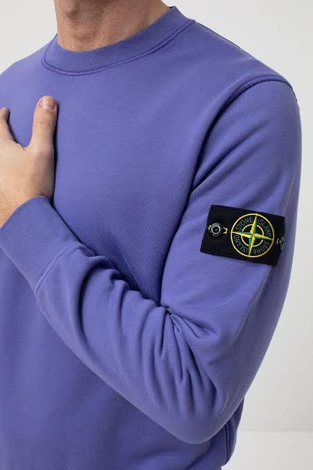 Crewneck Stone Island Purple Lavanda