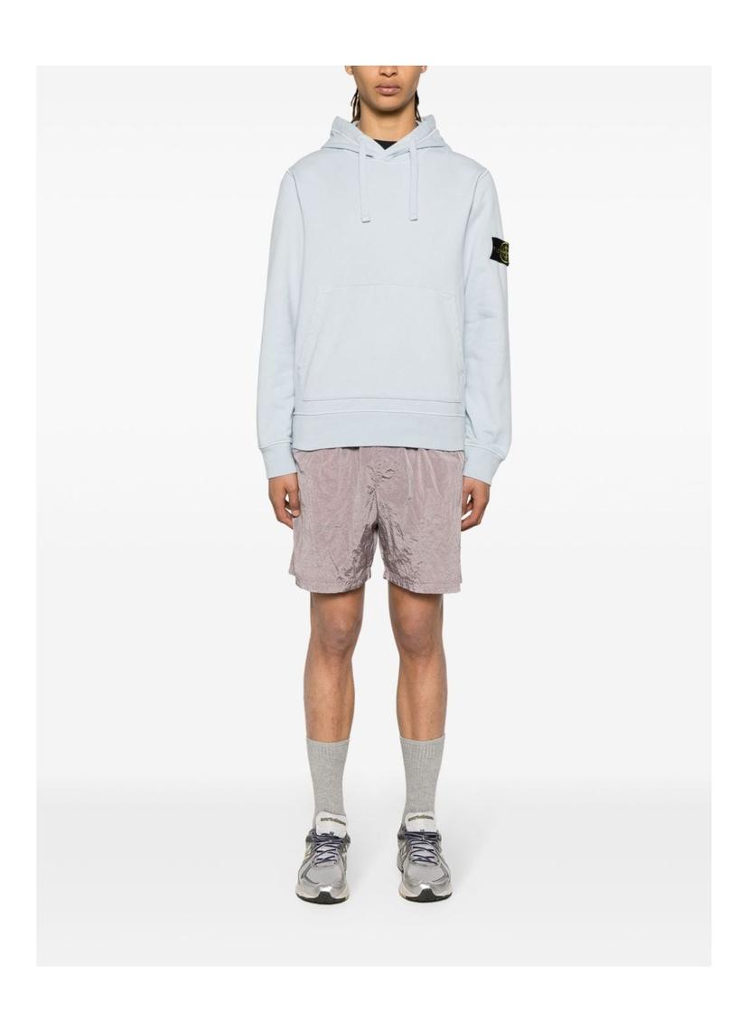 Hoodie Stone Island Baby Blue