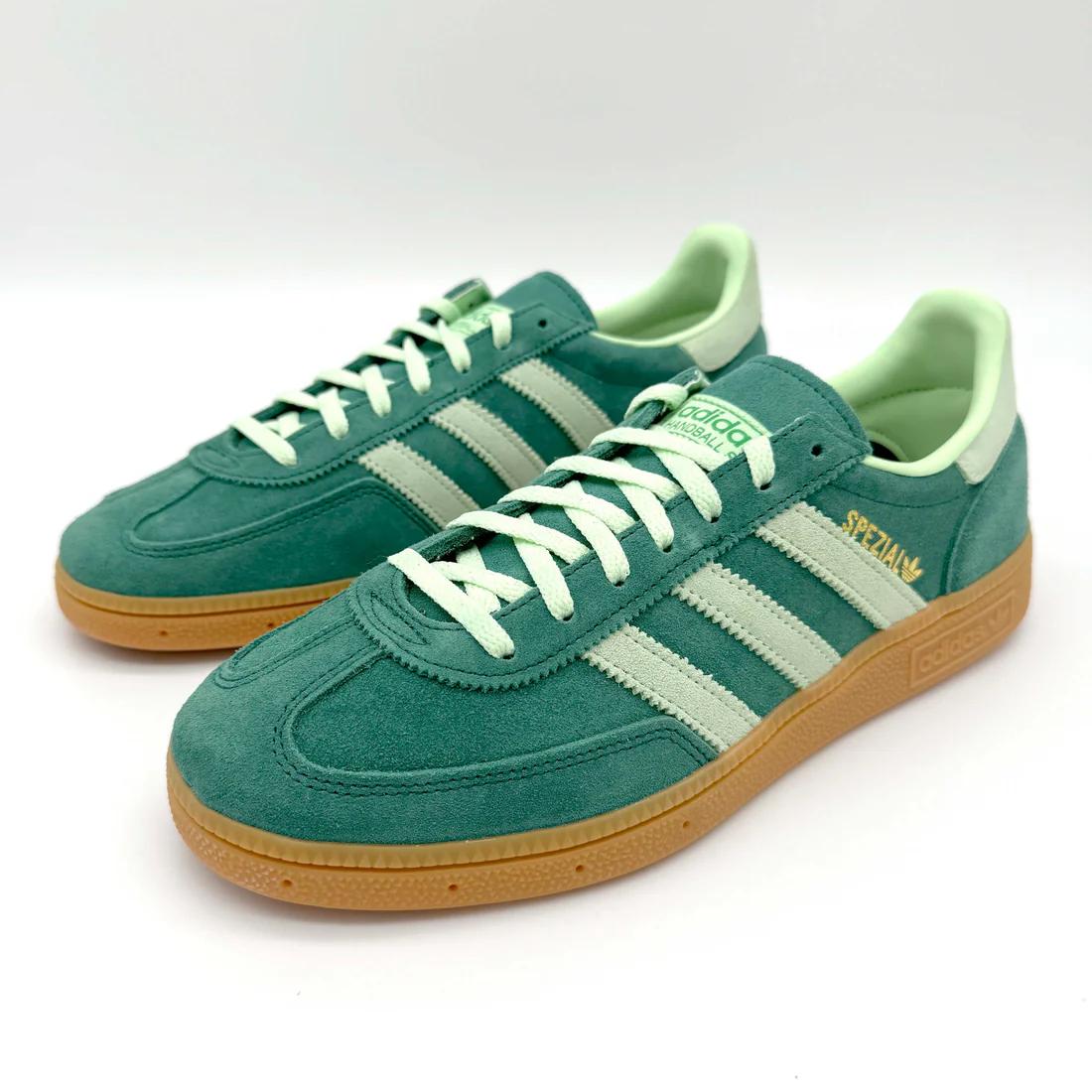Adidas Spezial Handball Collegiate Green Semi Green Spark Gum