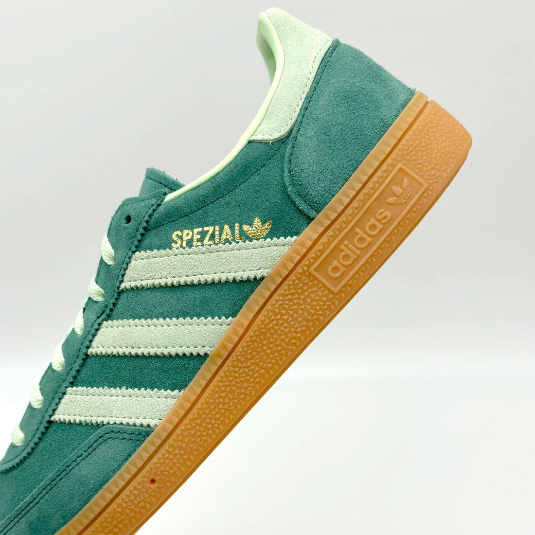 Adidas Spezial Handball Collegiate Green Semi Green Spark Gum
